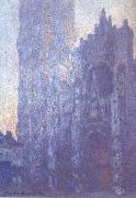 Claude Monet Rouen Cathedral Facade and Tour d-Albane oil painting artist